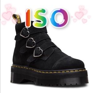 FOUND!! Lazy Oaf x Dr Martens Black Boots